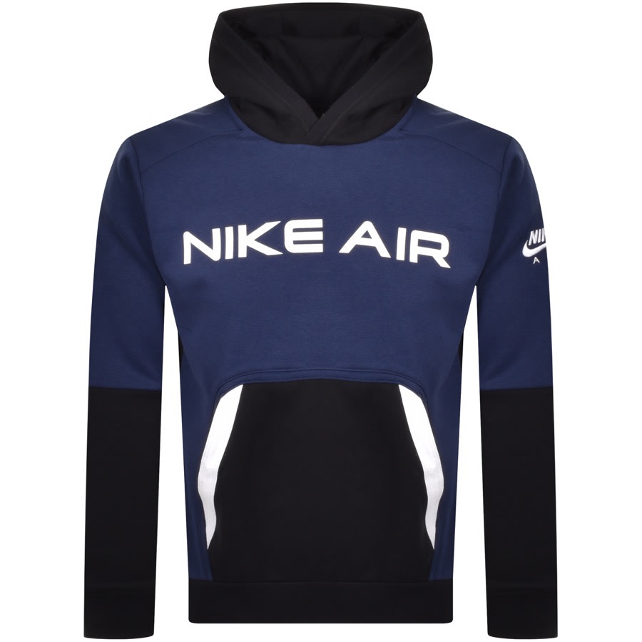Alternative Image for ProductNike Air Logo Hoodie Navy1